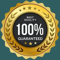 AudiLeaf Money Back Guarantee Seal